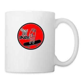 Skate Or Die - Mug - white - Right