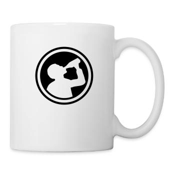 Alcohol booze - Mug - white - Right