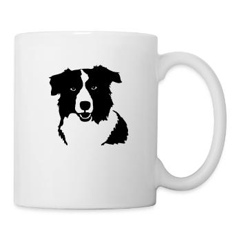 Border Collie - Mug blanc - blanc - Droite