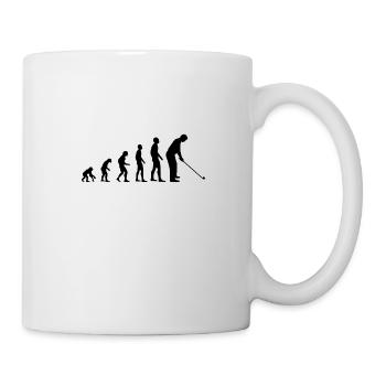 Evolution Golf - Tasse - Weiß - Rechts