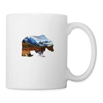 Bear mountains - Mug - white - Right