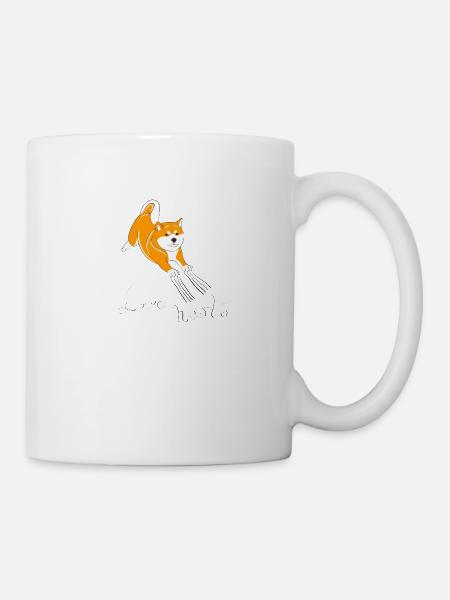 Love hurts Shiba - Mug blanc - blanc