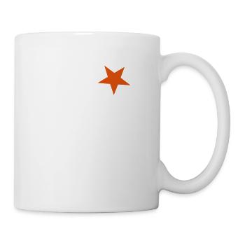 Bomb dynamite star icon shape icon - Mug - white - Right