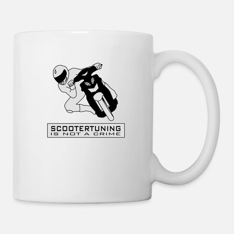Scooter Tuning n'est pas un état-major de la - Mug blanc - blanc