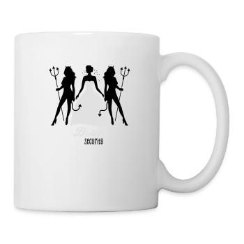 JGA - Bride security - Bride - Team - Teufel 2C - Mug - white - Right