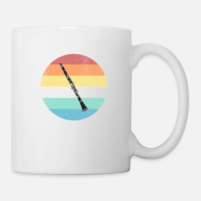 clarinette - Mug blanc - blanc