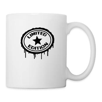 Limited Edition Graffiti Stamp - Tasse - Weiß - Rechts