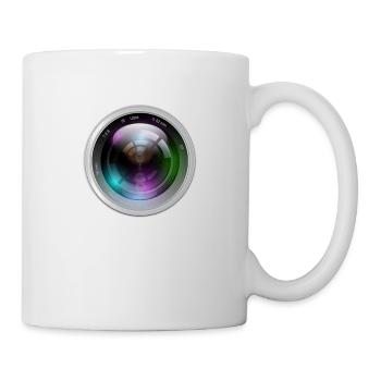 Photo Iris Lens Photo Aperture Lens - Mug - white - Right