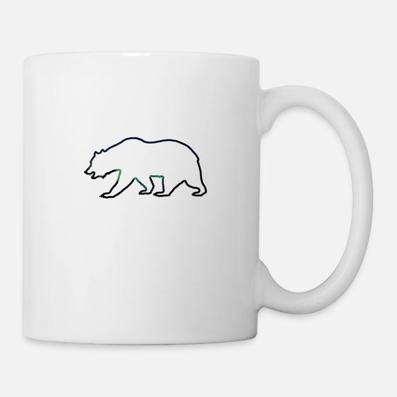 Bär - Tasse - Weiß