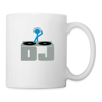 DJ - Tasse - Weiß - Rechts