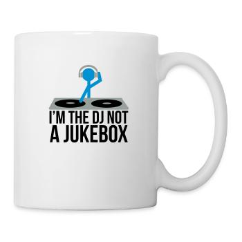 I'm the DJ not the jukebox - Mug - white - Right