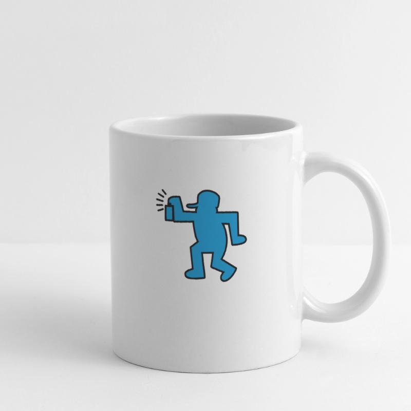 Graffiti-Mann Tasse