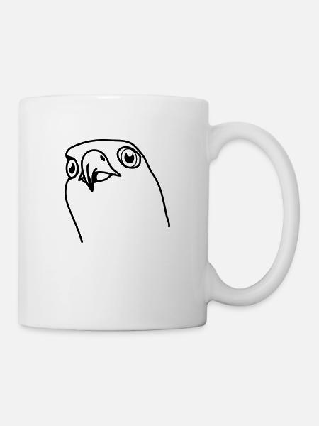falke - Tasse - Weiß