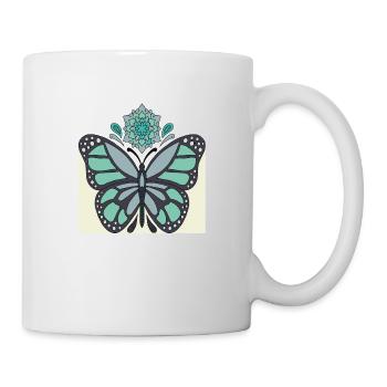 butterfly - Mug - white - Right