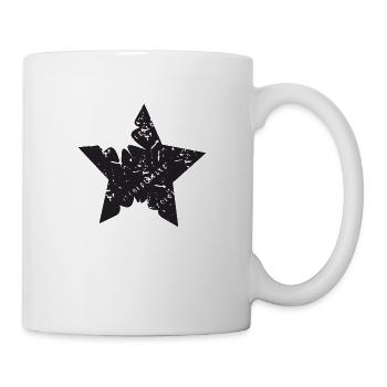 Étoile vintage - Mug blanc - blanc - Droite