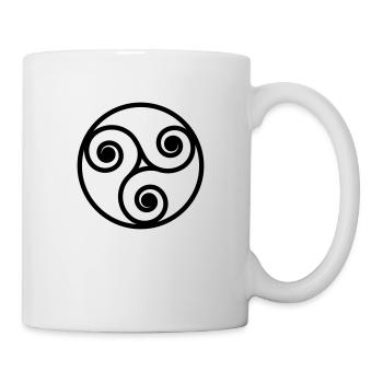 Triskel Breton - Mug - white - Right