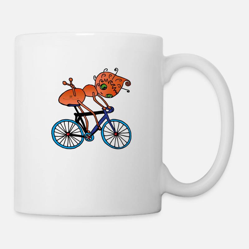 Fourmi - Biker - Mug blanc - blanc
