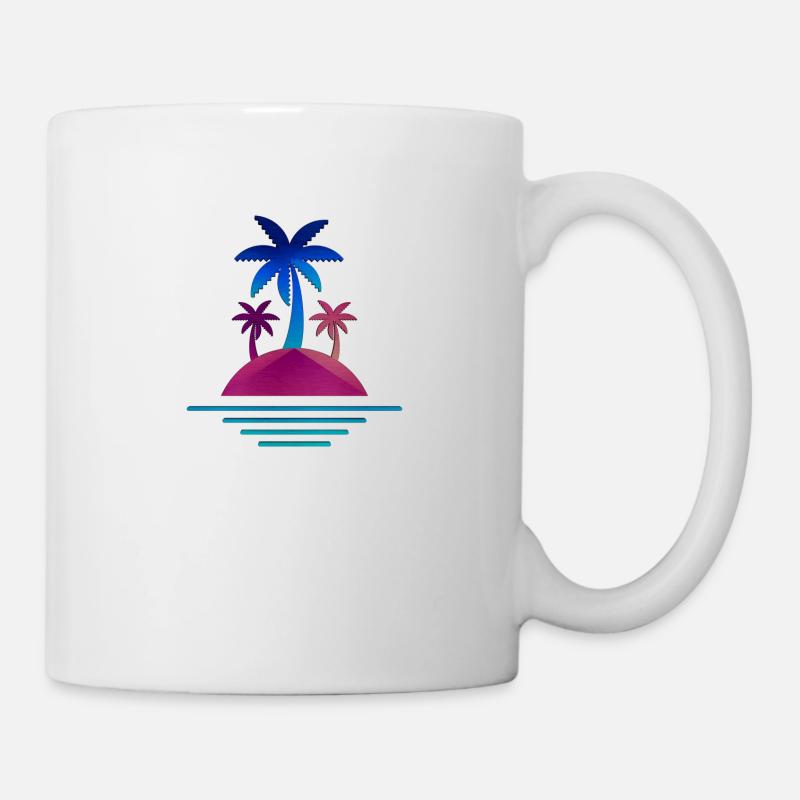 sunny island sunny island - Mug - white