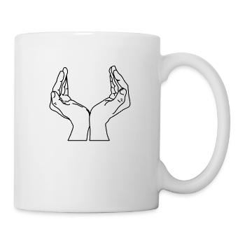 schalenhaende - Tasse - Weiß - Rechts