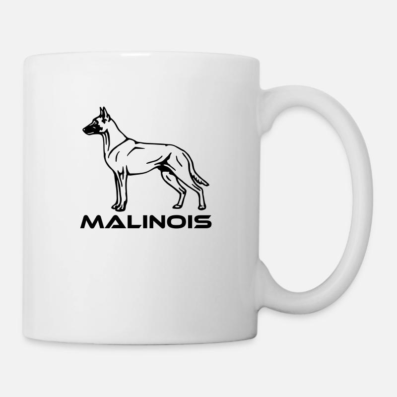 519 Malinois - Mug blanc - blanc