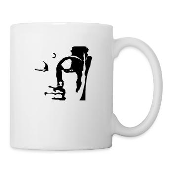 buddha face - Tasse - Weiß - Rechts