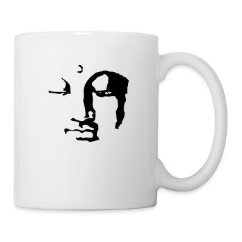 buddha face - Tasse - Weiß - Rechts