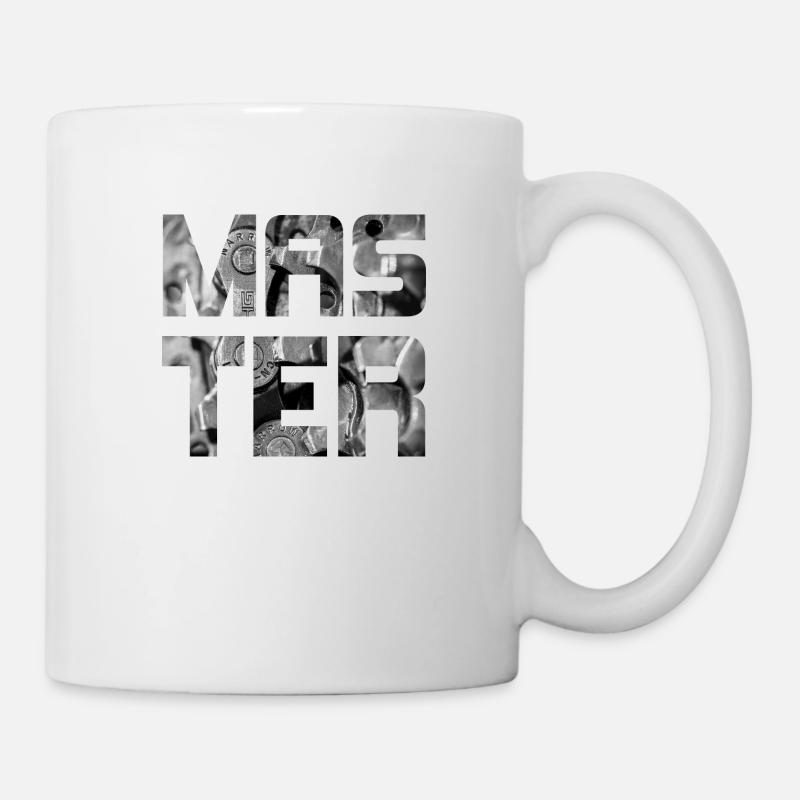 MASTER - Tasse - Weiß