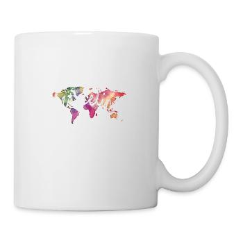 Voyage - Mug blanc - blanc - Droite