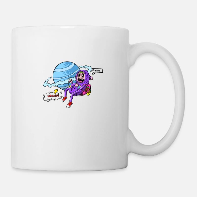 Prepare Uranus - Tasse - Weiß