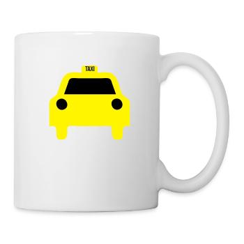 taxi - Mug blanc - blanc - Droite