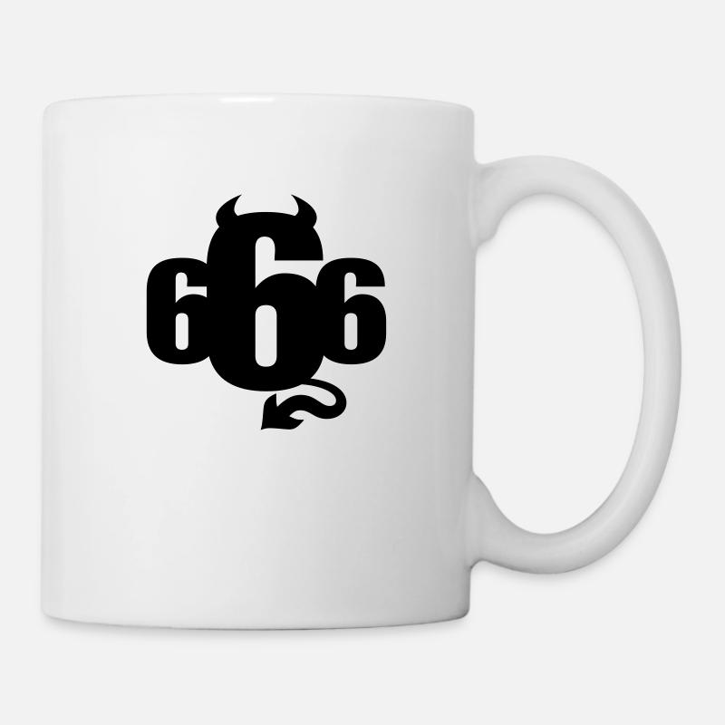 666 - Tasse - Weiß