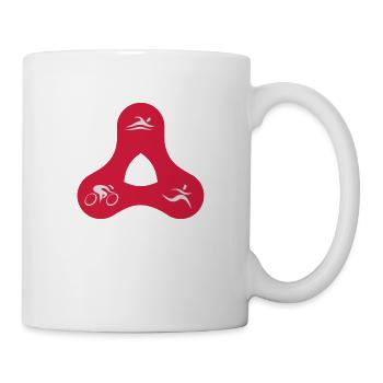 TRI Dreieck - Tasse - Weiß - Rechts