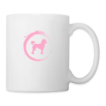 caniche - Mug blanc - blanc - Droite