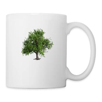 Bäume - Tasse - Weiß - Rechts