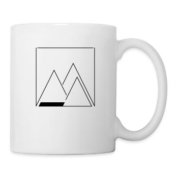 mountains - Mug - white - Right