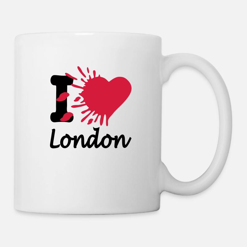i love london - Tasse - Weiß