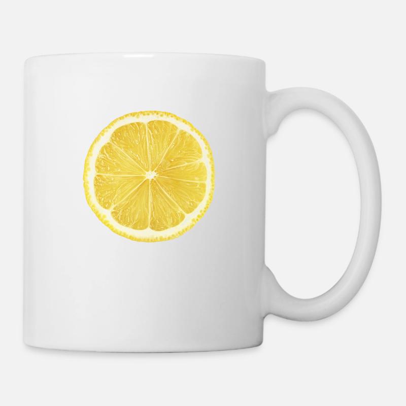 citron - Mug blanc - blanc
