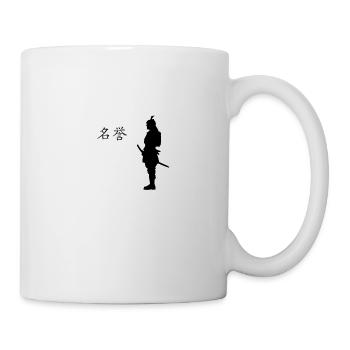 Japan Samurai Honur Kanji - Mug - white - Right
