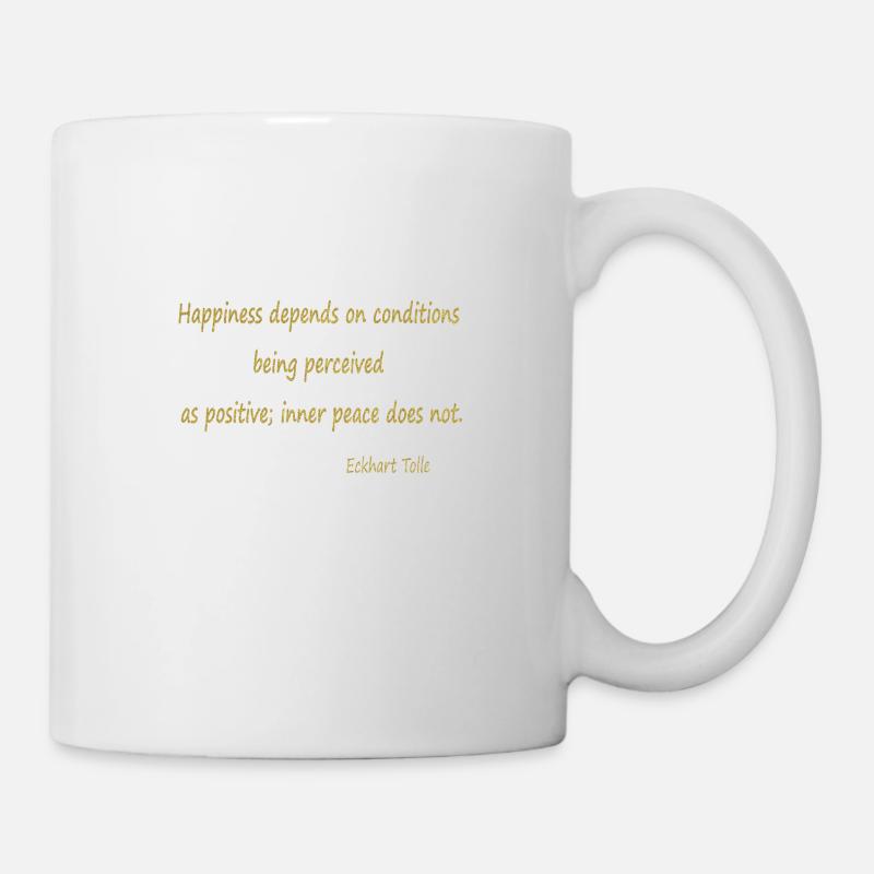 Bonheur - Mug blanc - blanc