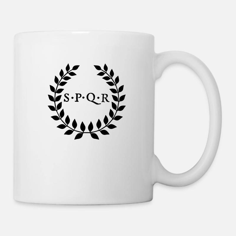 spqr - Mug blanc - blanc