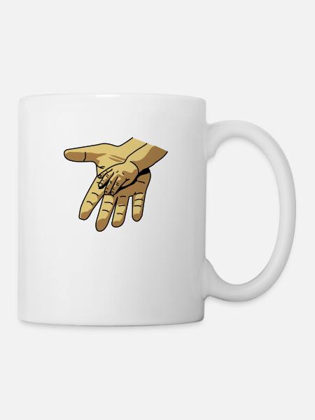 hand_in_hand - Tasse - Weiß