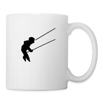 Balançoires / garçon oscillant (1c) - Mug blanc - blanc - Droite