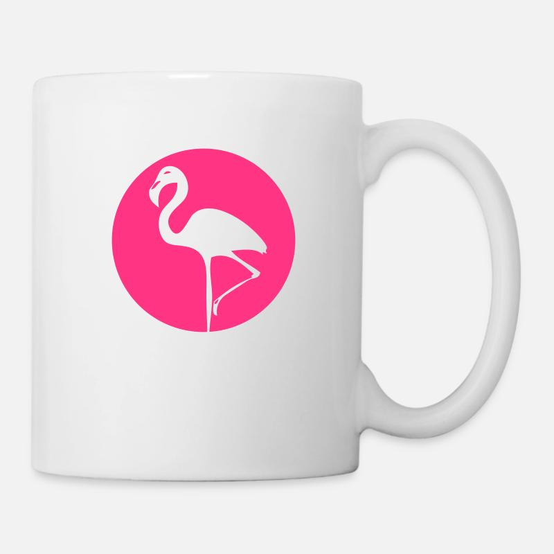 Flamingo - Tasse - Weiß