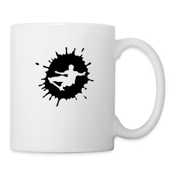 skateboard - Mug blanc - blanc - Droite