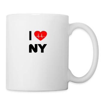 i love NY - Mug - white - Right