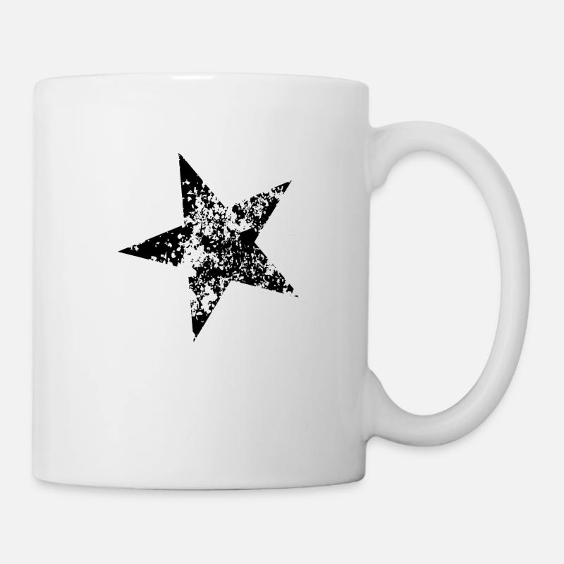 Étoile, star - Mug blanc - blanc