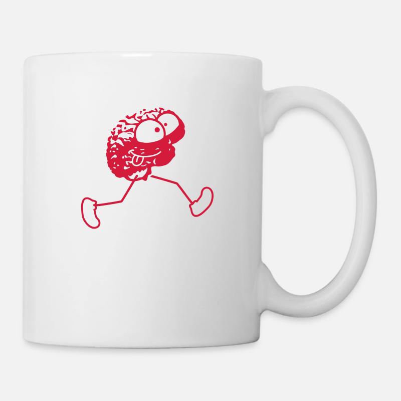 Crazy Brain - Mug blanc - blanc