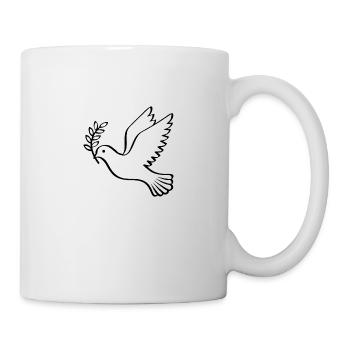 colombe - Mug blanc - blanc - Droite