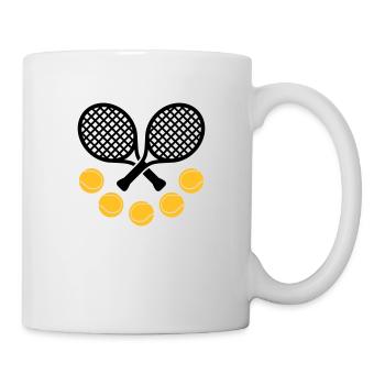 Tennis Sport - Mug blanc - blanc - Droite