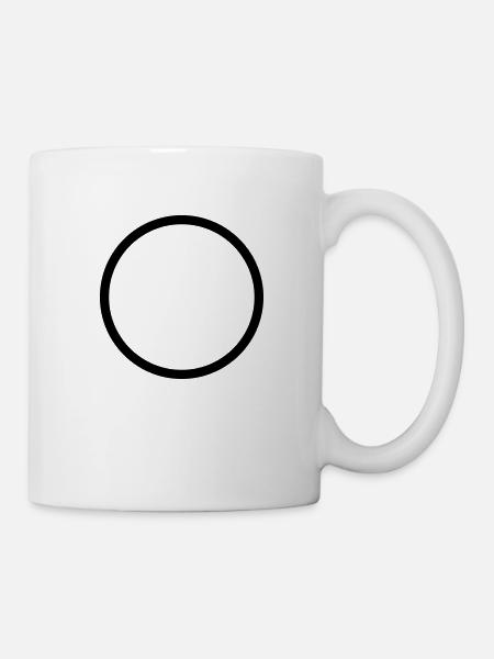 circle - Tasse - Weiß